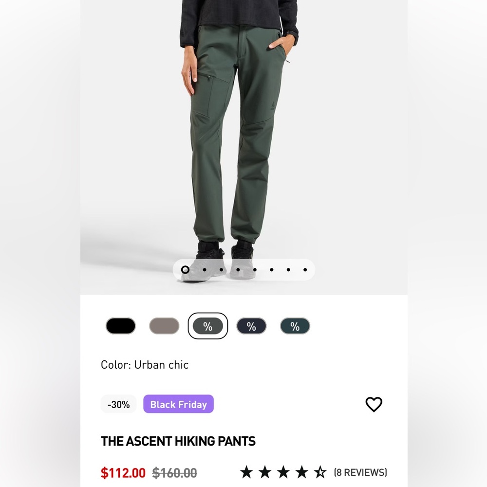 Ascend Women’s Sage Cargo Pants - Picture 11 of 11